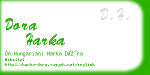 dora harka business card